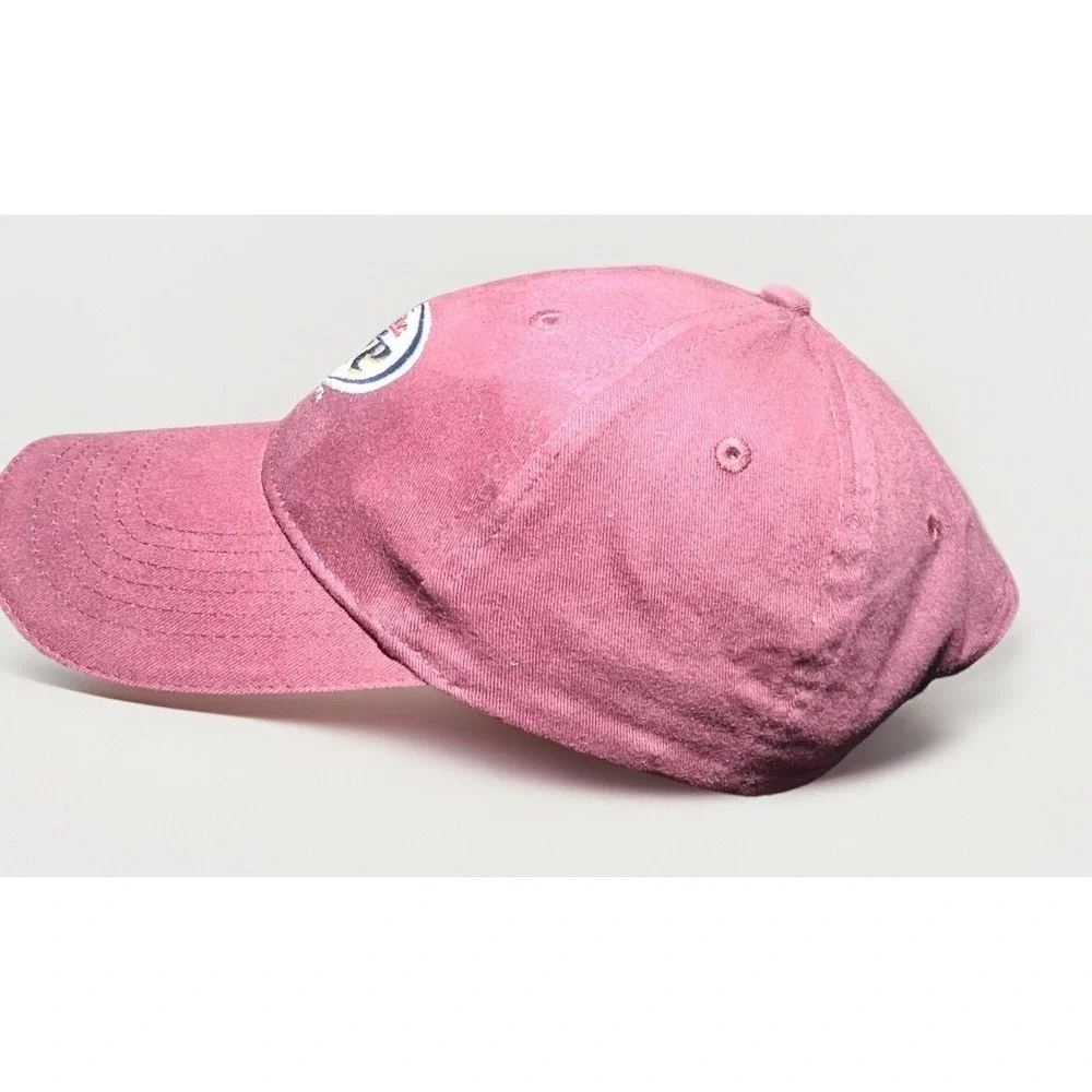 Miller Lite Beer Hat Acme Burgundy Cotton Adjustable Dad Cap Embroidered Logo